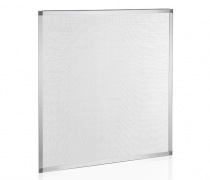 Mosquitera fija para ventana Mosquitera de malla en fibra de vidrio con marco de aluminio.